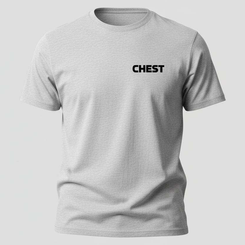 chest wtitten should be bold